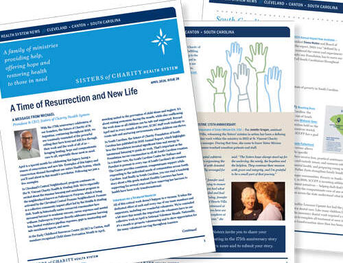 News from the health system and our ministries: A time of resurrection and new life