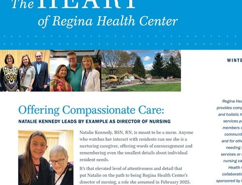 The Heart of Regina Health Center: caregiver spotlight focuses on Director of Nursing Natalie Kennedy and her commitment to compassionate care